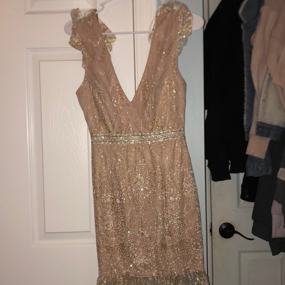 mini sparkly dress